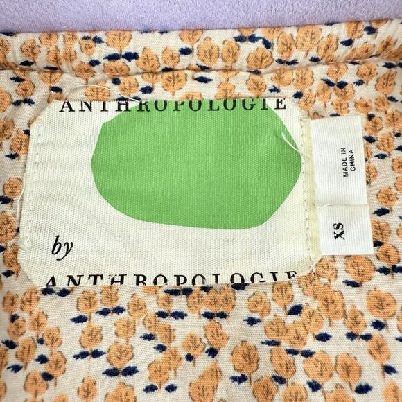 Anthropologie Piped Sherpa‎ Jacket Size XS Cream Cozy Warm Pockets Fall Winter - Picture 11 of 16